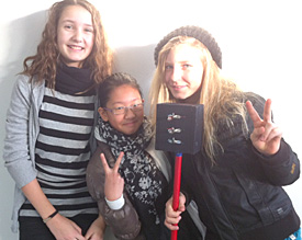 Die Sch&uuml;lerinnen und Sch&uuml;ler der Klasse 6e haben eine Menge Herzblut in ihr Ampelprojekt investiert