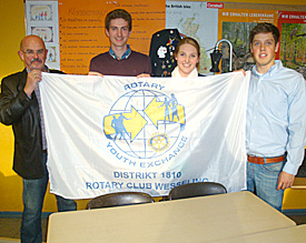Der Jugenddienst von Rotary International pr&auml;sentiert sein Konzept f&uuml;r austauschfreudieg Sch&uuml;lerinnen und Sch&uuml;ler 