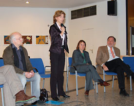 Ein gemeinsames Ziel: Werner K&auml;mper, Sabine B&auml;tzing, Gabriele H&uuml;ntemann und Walther Boecker (v.l.)