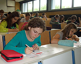 Gro�e Herausforderung - hohe Konzentration: Beim 