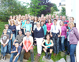 Starkes Team: Die ehemalige 9a trotzt der Aufl&ouml;sung des Klassenverbandes und setzt eine langj&auml;hrige Tradition fort