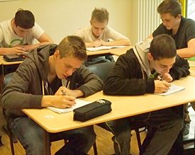 PISA-Nationalspieler: Die Sch&uuml;lerinnen und Sch&uuml;ler der Klasse 9e wurden komplett in die deutsche Auswahl berufen 