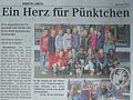 Die Rettungsaktion der Klasse 6c fr Pnktchen hat auch den Weg in die Lokalpresse gefunden - zurecht! 