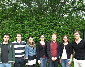 Sieben auf einen Streich: Das EMG freut sich &uuml;ber seine neuen Referendarinnen und Referendare 