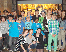 Gelungener Ausflug: Die Siebtkl&auml;ssler vom EMG erfahren eine Menge &uuml;ber die Gebr&auml;uche der j&uuml;dischen Gemeinde 